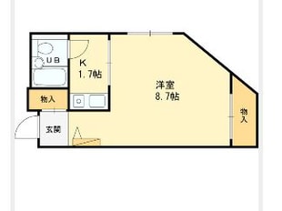 ラピュタ日之出町の物件間取画像